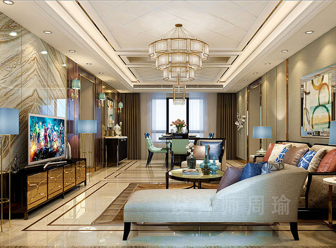 中国笫一大黄片操美女骚逼世纪江尚三室两厅168平装修设计效果欣赏
